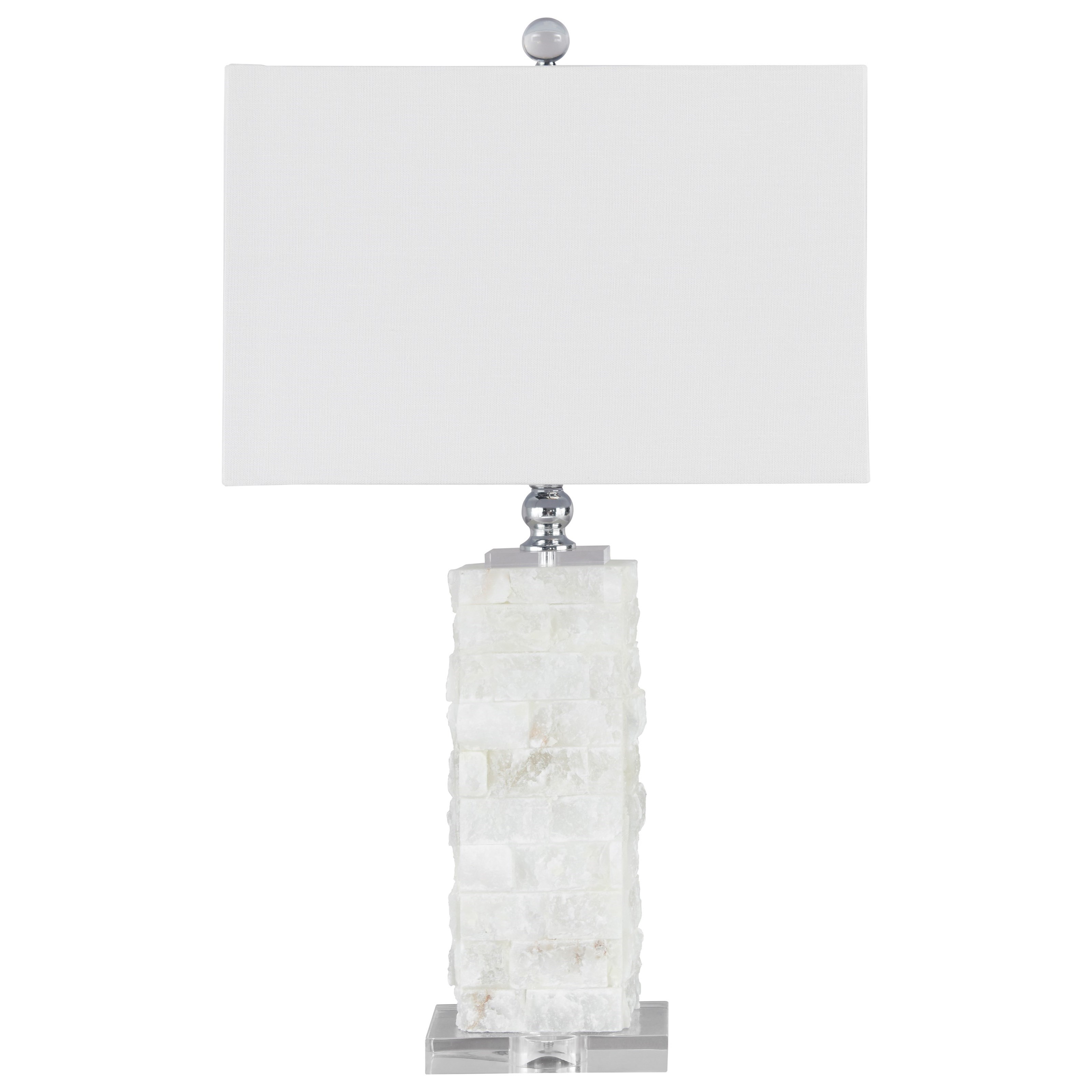 White alabaster table lamp hot sale